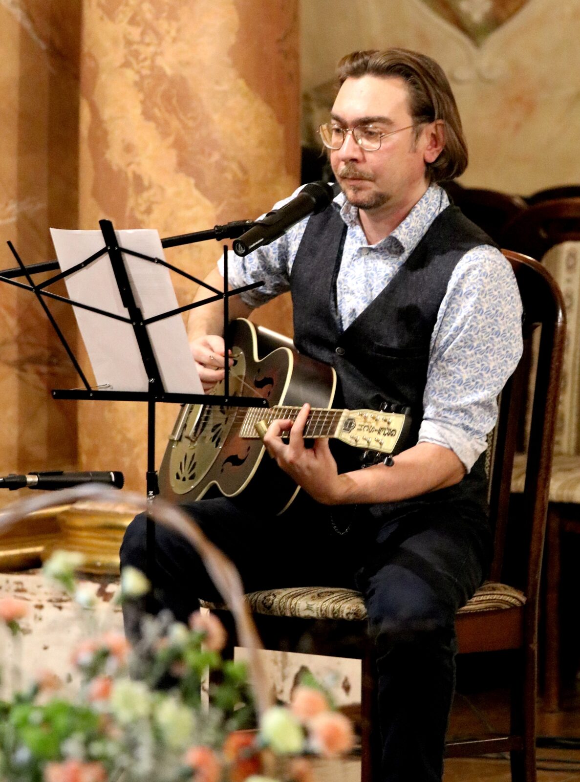 Stanisław Marinczenko wokalista i gitarzysta
