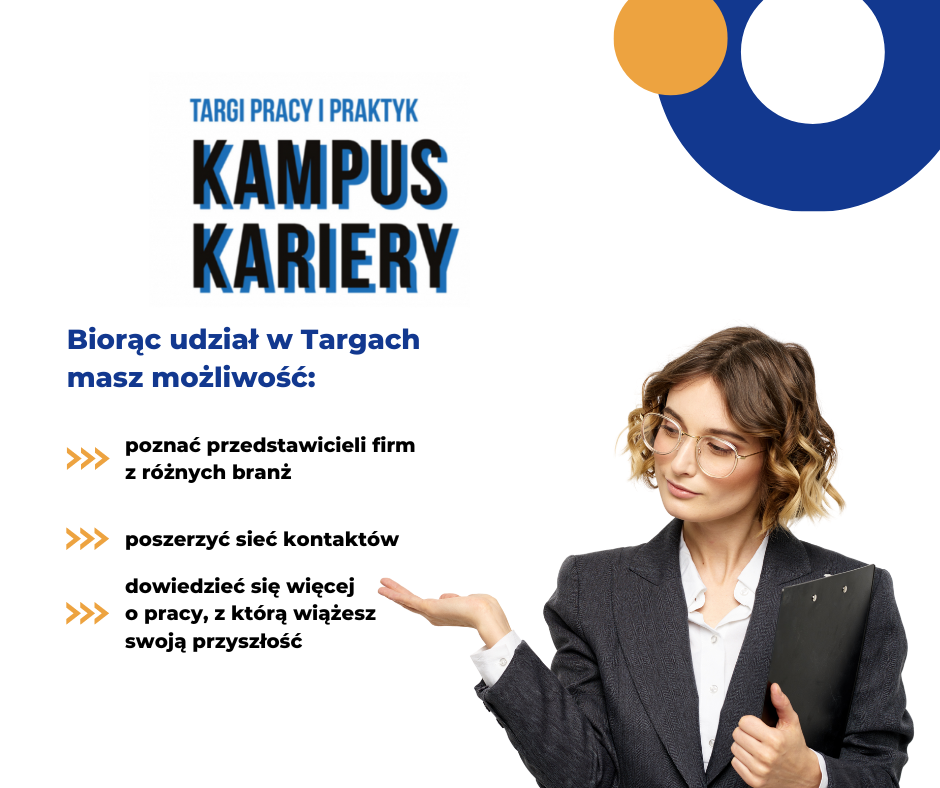 Plakat promujący  Targi Pracy