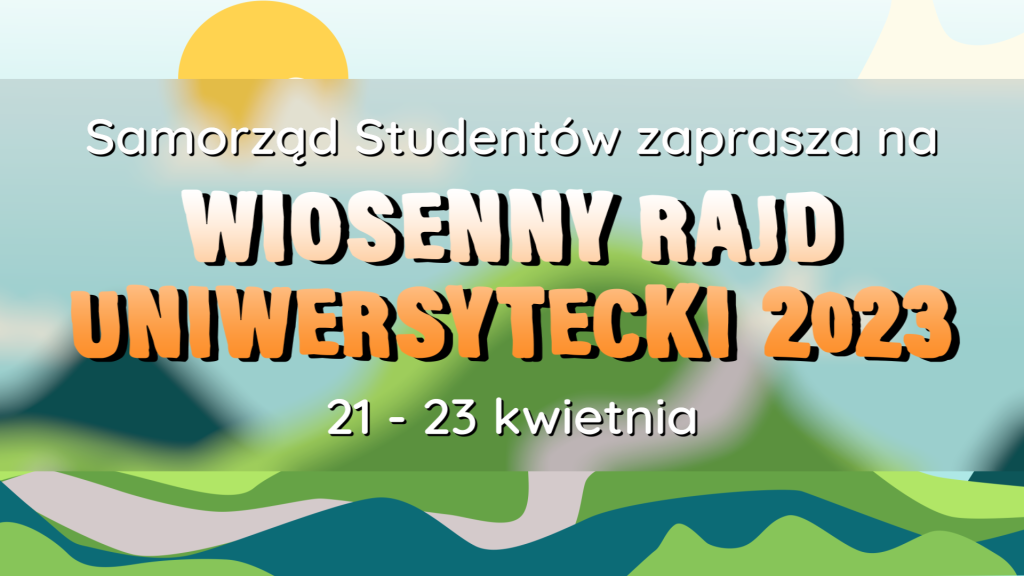 plakat informujący o Rajdzie