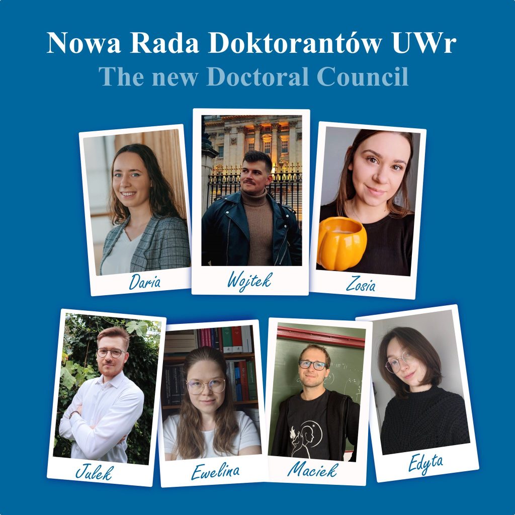 zdjęcia członków Rady Doktorantów