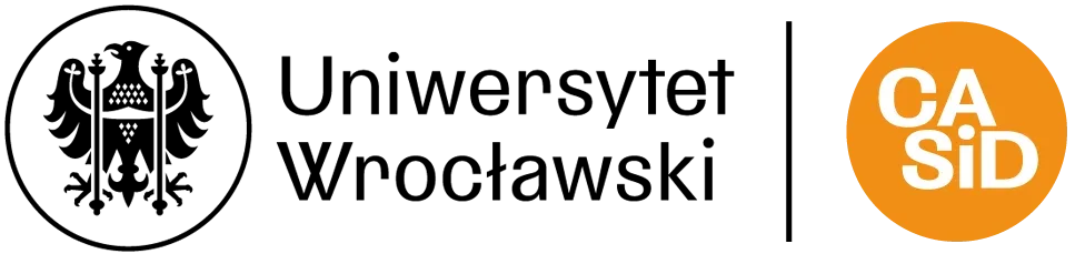 Logotypy UWr i CASID