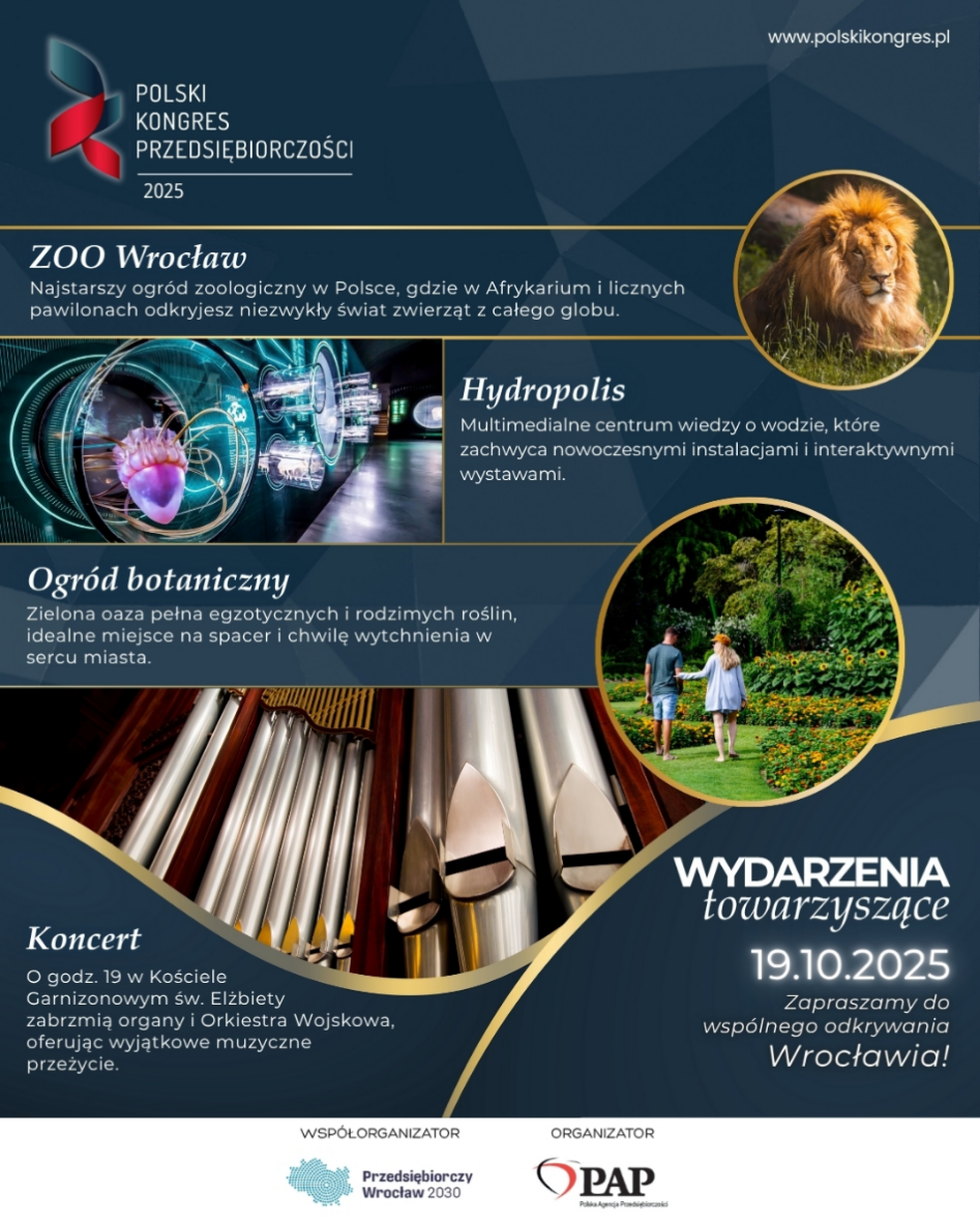 Polski Kongres Przedsiębiorczości 2025 - plakat